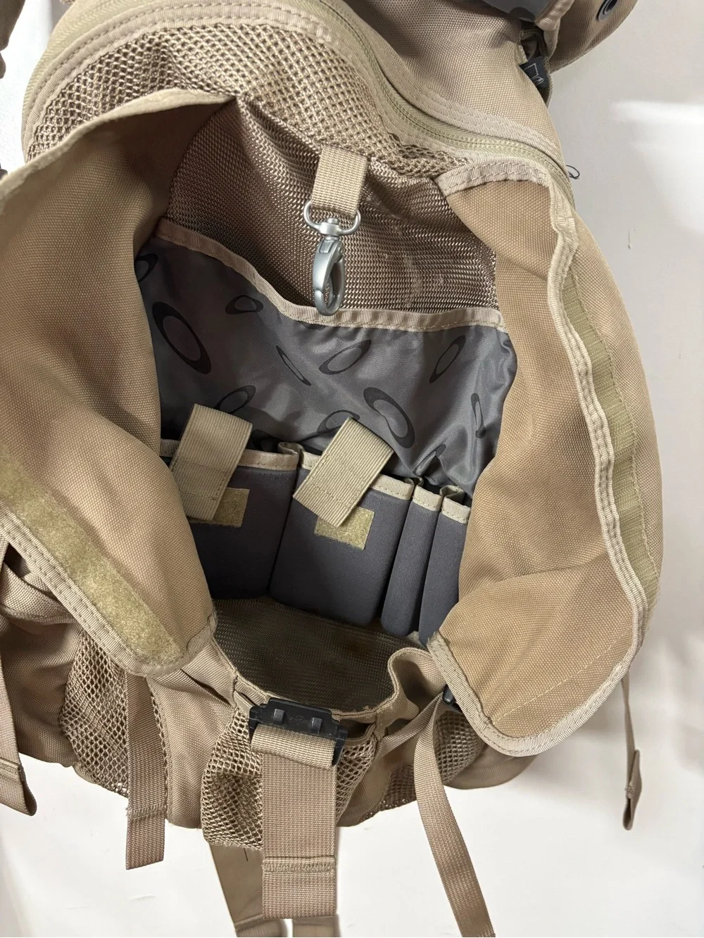 Oakley Tactical-Style Backpack in Khaki Tan